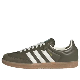 Adidas Samba „Medium Dark Khaki off White“