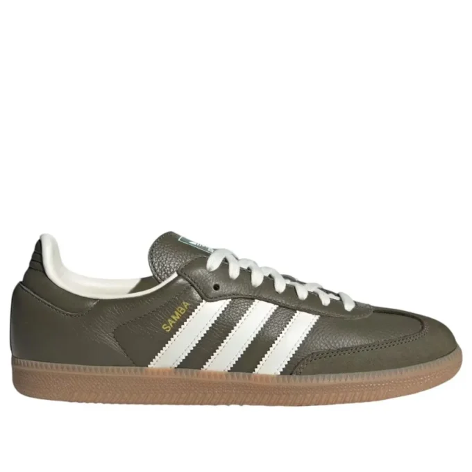 Adidas Samba „Medium Dark Khaki off White“