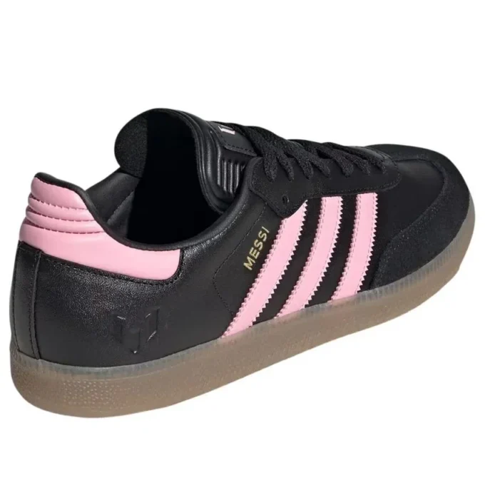 Adidas Samba Messi Indoor „Black Gold Metallic Gum“