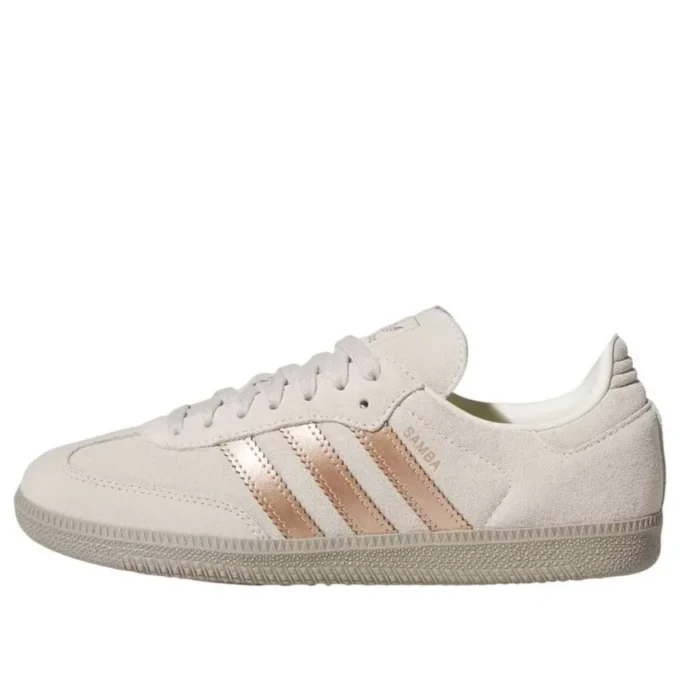 Adidas Samba „off White Copper Metallic Beige“