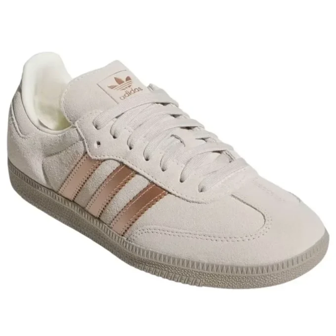 Adidas Samba „off White Copper Metallic Beige“