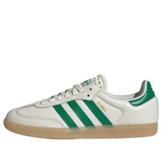 Adidas Samba „off White Green Gold Metallic“