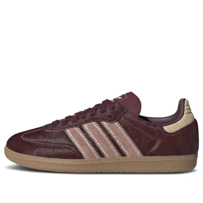 Adidas Samba OG „Maroon Sand Strata Pony“