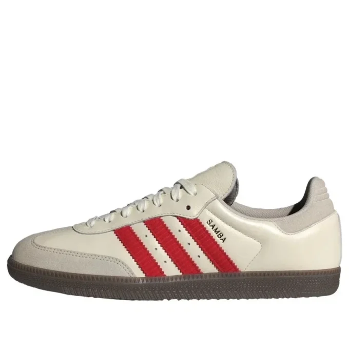 Adidas Samba OG „off White Better Scarlet Gum“