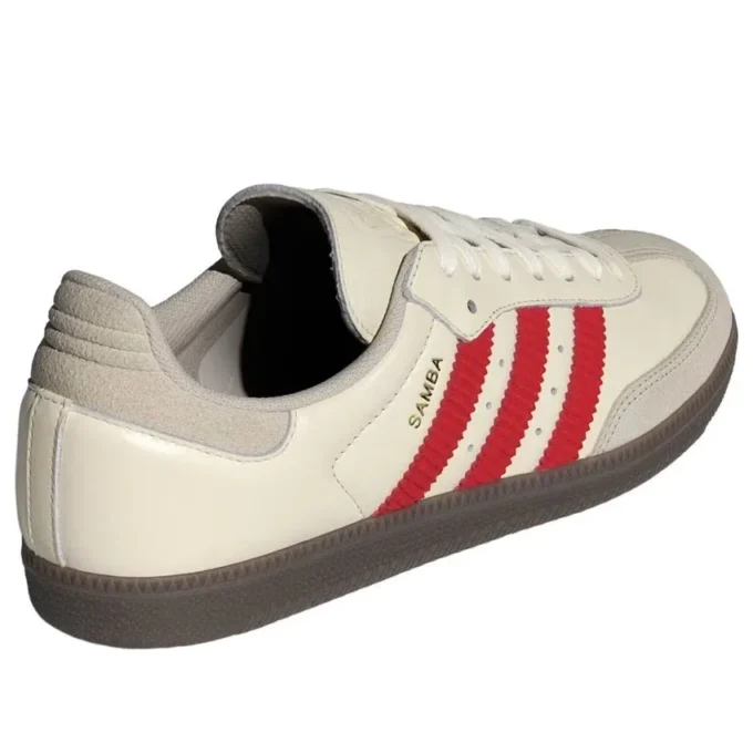 Adidas Samba OG „off White Better Scarlet Gum“