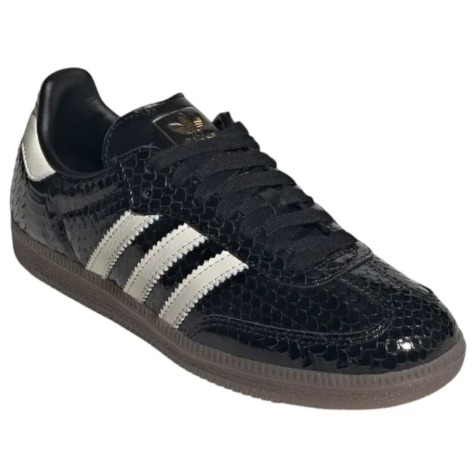 Adidas Samba Patent Snakeskin „Black off White“