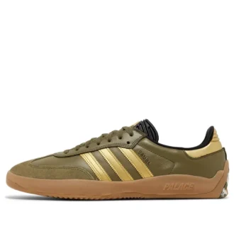 Adidas X Palace Samba Puig „Focus Olive Metallic Gold“